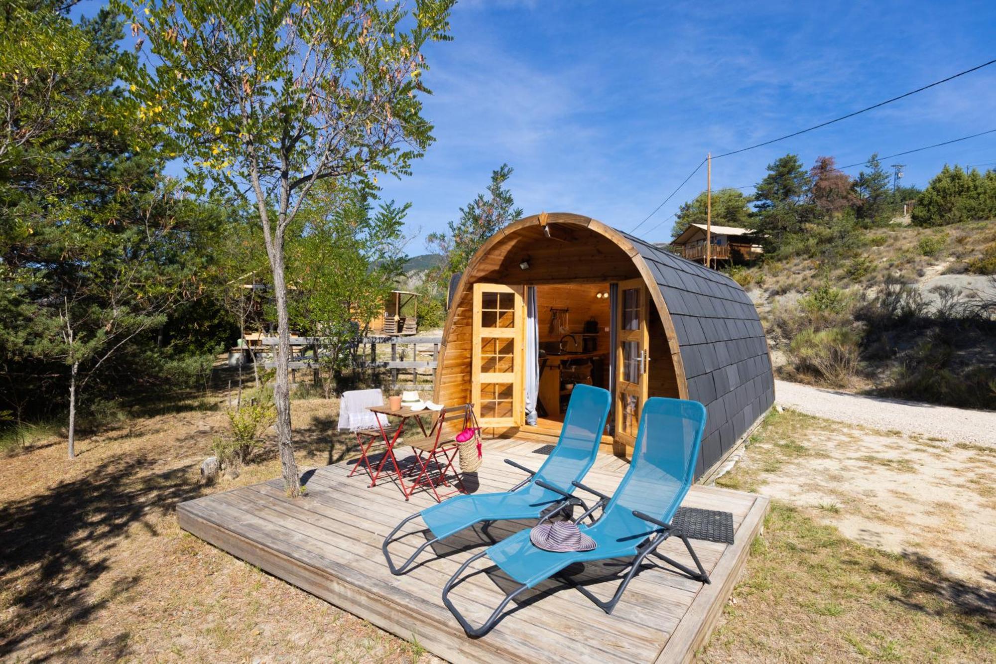 Camping Les Hauts De Rosans المظهر الخارجي الصورة